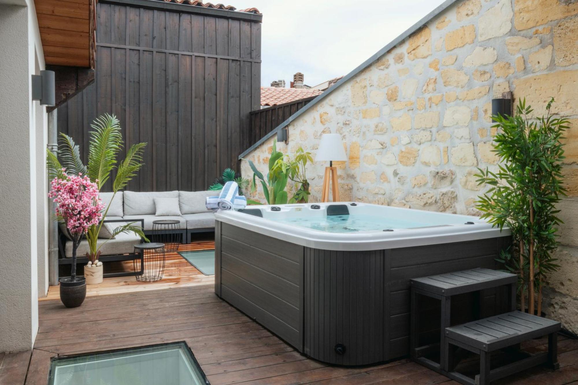 Villa Rousseau - Jacuzzi & Cinema Dans Bordeaux Eksteriør billede